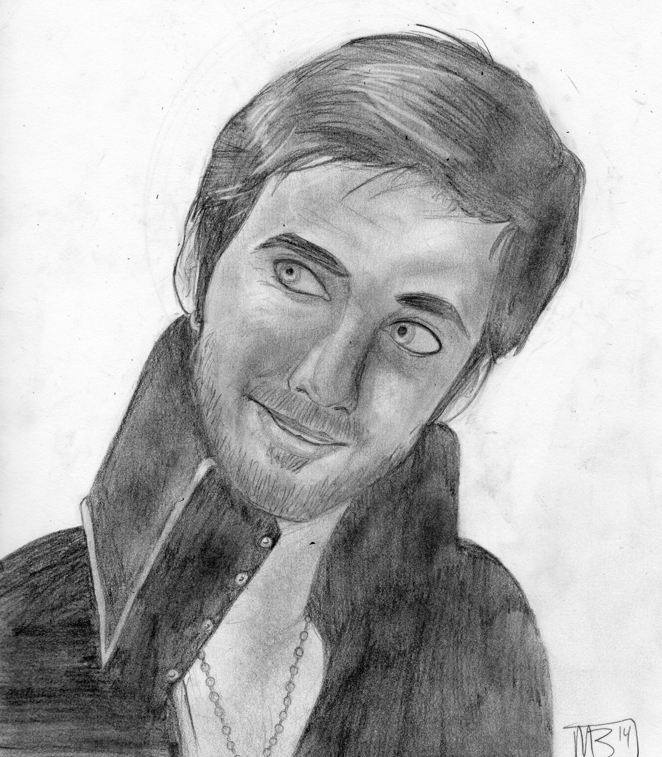 2206x2521 Captain Hook Sketch. Molly Buffington - Captain Hook Sketch