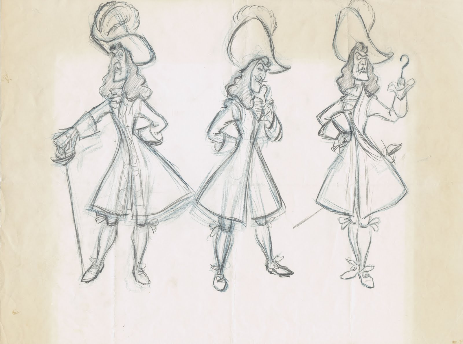 1600x1189 Deja View Captain Hook - Captain Hook Sketch