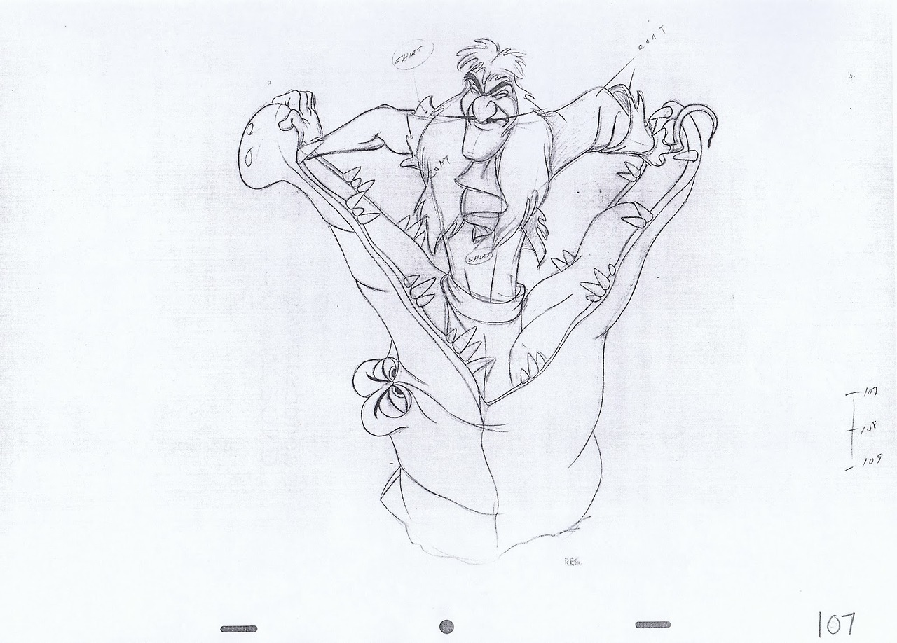 1280x918 Image - Captain Hook Sketch