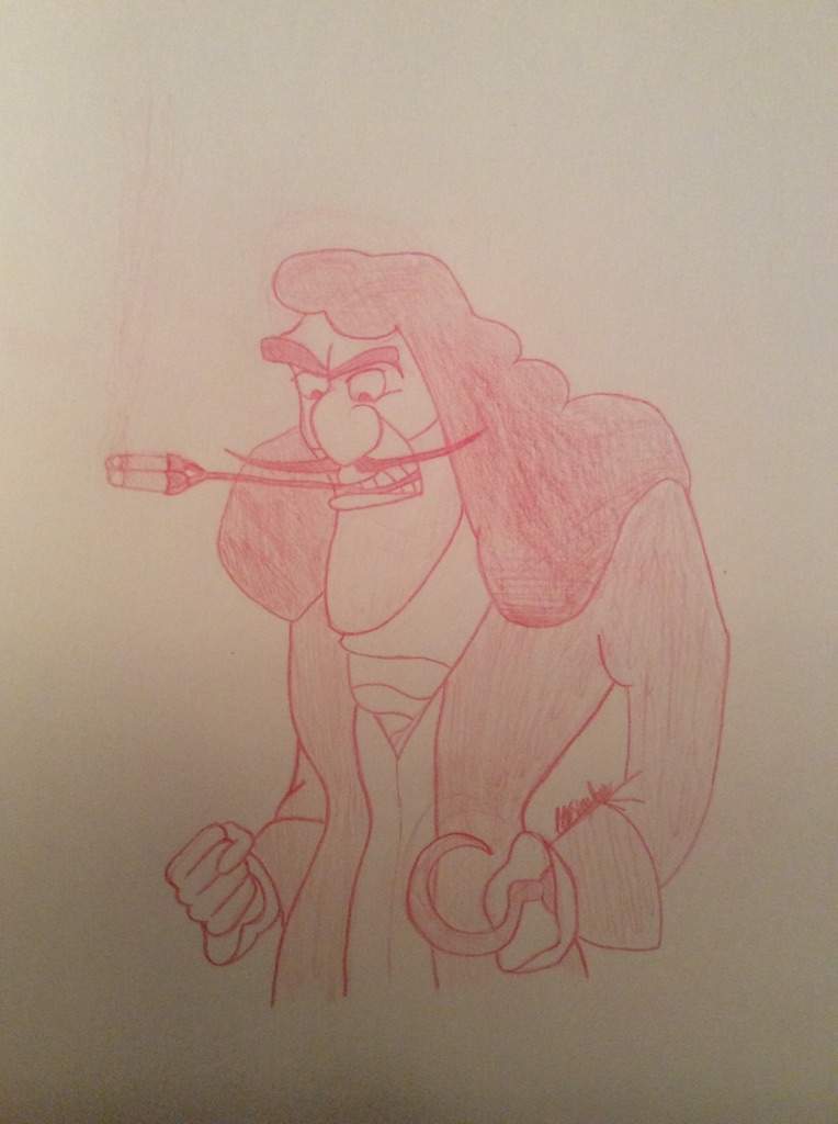 764x1024 Hook Disney Amino - Captain Hook Sketch