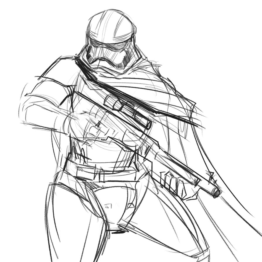 894x894 The Captain Sketch By Darkmanacloud - Captain Sketch