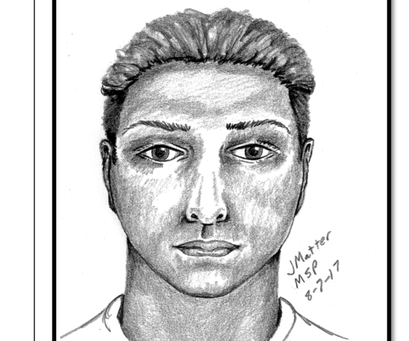 575x480 Sketch Released After Sexual Assault Of Woman In Ypsilanti Twp - Caption About Sketch