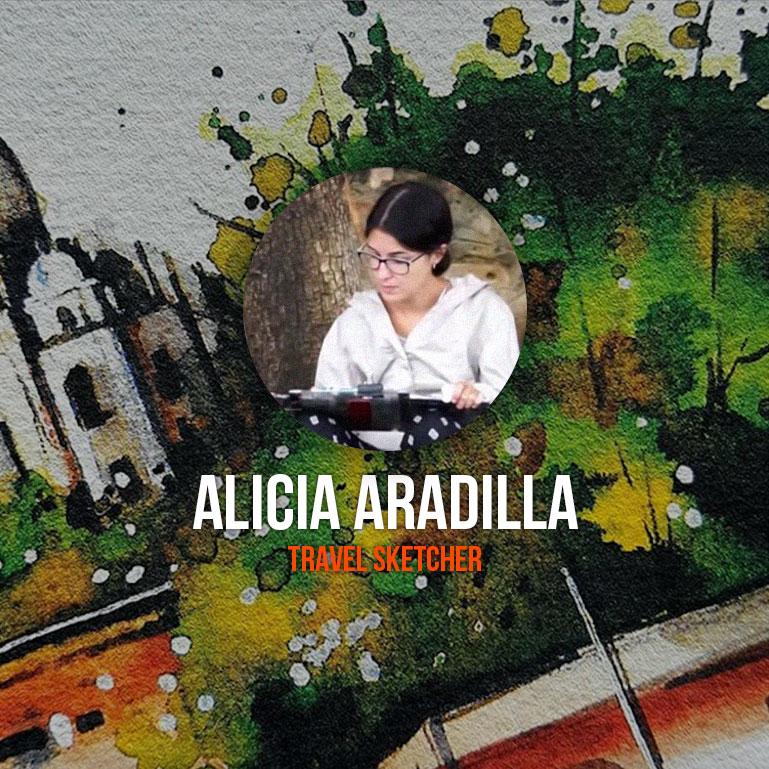 769x769 Alicia Aradilla On Sketch Traveling 1 Year, 19 Countries, 13 - Caption About Sketch