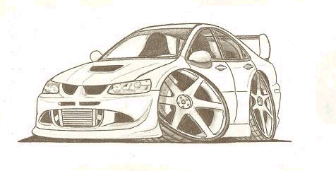 476x242 Cartoon Cars By Jordanp23 - Car Cartoon Sketch