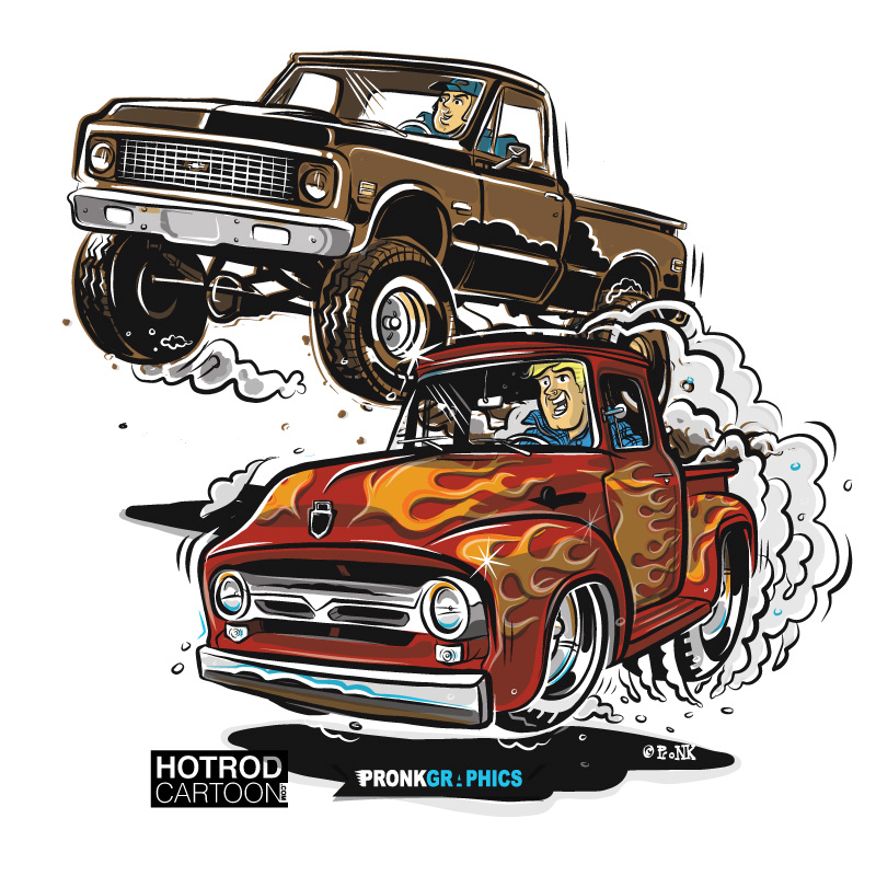 800x800 Cartoon My Vehicle Pronk Graphics - Car Cartoon Sketch