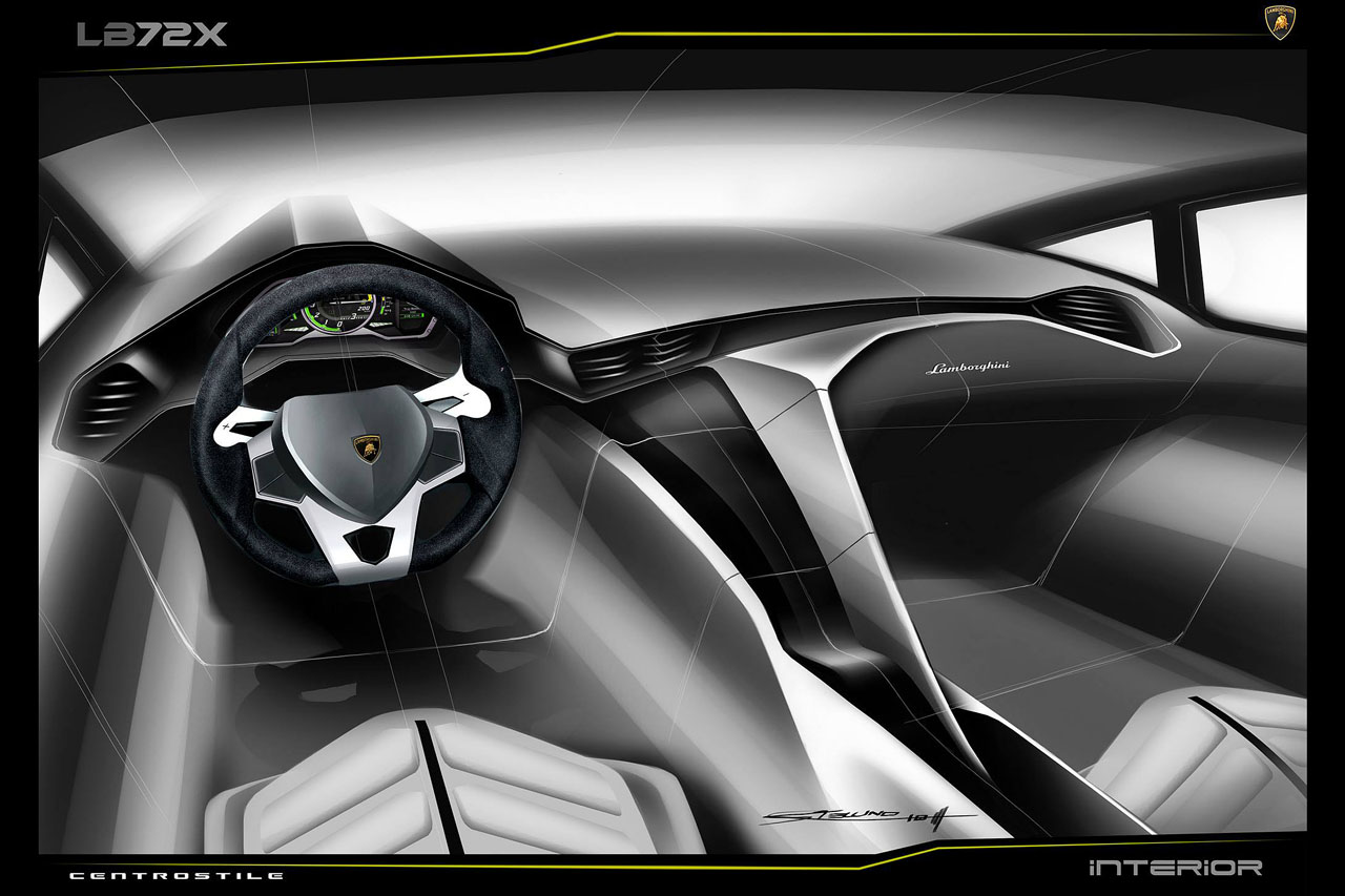 1280x853 Huracan Early Design Sketches.early Huracan Design 17 - Car Dashboard Sketch