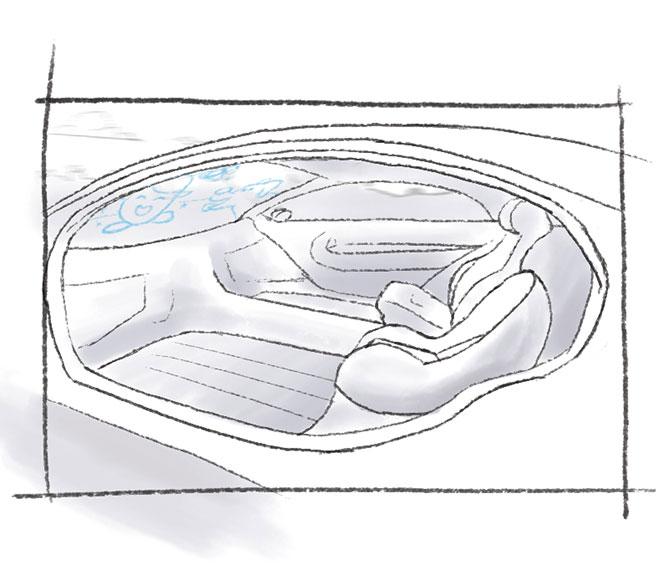 668x585 What Will Dashboards Look Like In Driverless Cars Four - Car Dashboard Sketch