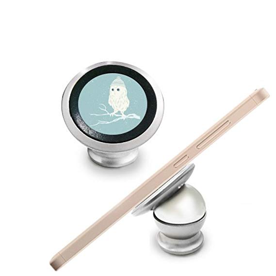 569x569 Freehand Sketch Owl Head Magnetic Phone Mount Car - Car Dashboard Sketch