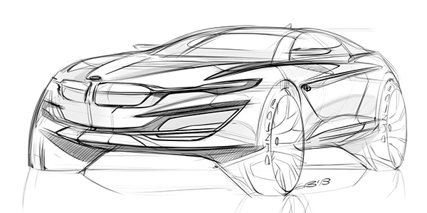 600x299 Car Design Sketches - Car Design Sketch