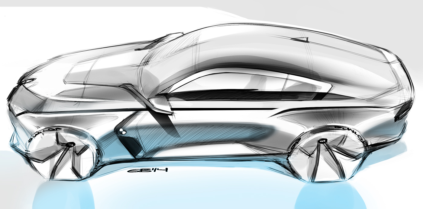 1400x693 Car Design Sketches - Car Design Sketch