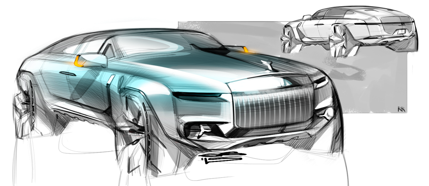 1400x607 Car Design Sketches - Car Design Sketch