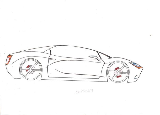 670x484 How To Design A Car 5 Steps (With Pictures) - Car Design Sketch