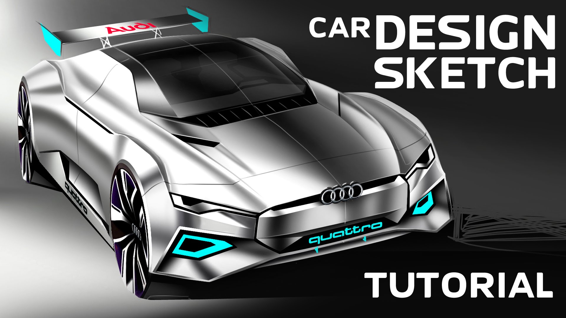 1920x1080 Car Designer How To Sketch A Car In Photoshop Pleng - Car Design Sketch