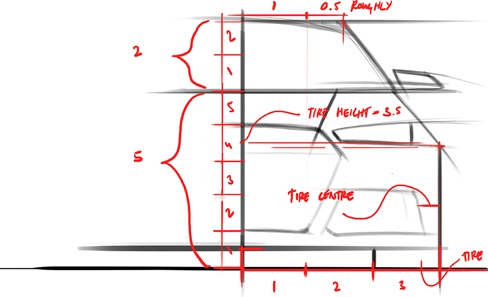 950x578 How To Draw Cars Front View - Car Front View Sketch