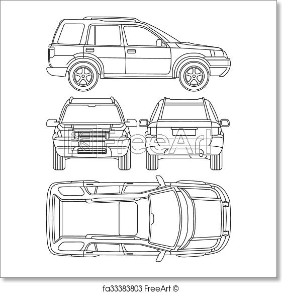 Car Line Sketch at PaintingValley.com | Explore collection of Car Line ...