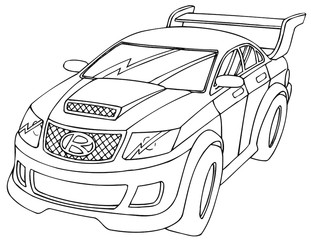 311x240 Gallery Car Outline Drawing, - Car Outline Sketch