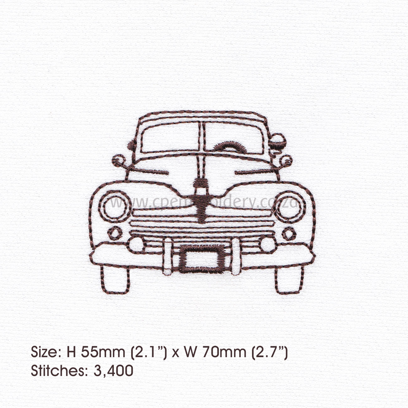1300x1300 Vintage Car Outline - Car Outline Sketch