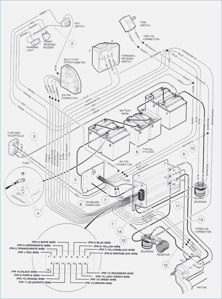 763x1024 Lights Club Car Manuals And Diagrams - Car Parts Sketch