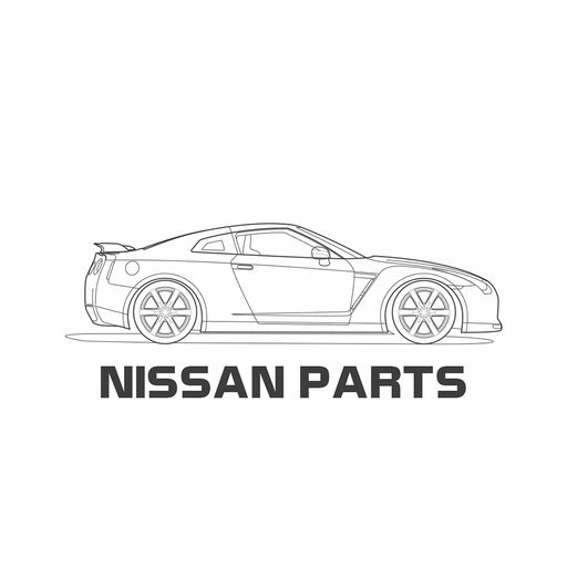 512x512 Nissan Car Parts - Car Parts Sketch