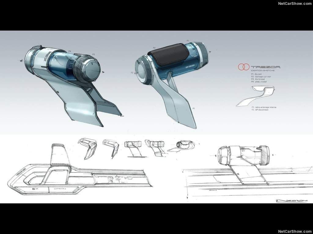 1024x768 Renault Trezor 12. Car Interior Sketch - Car Parts Sketch