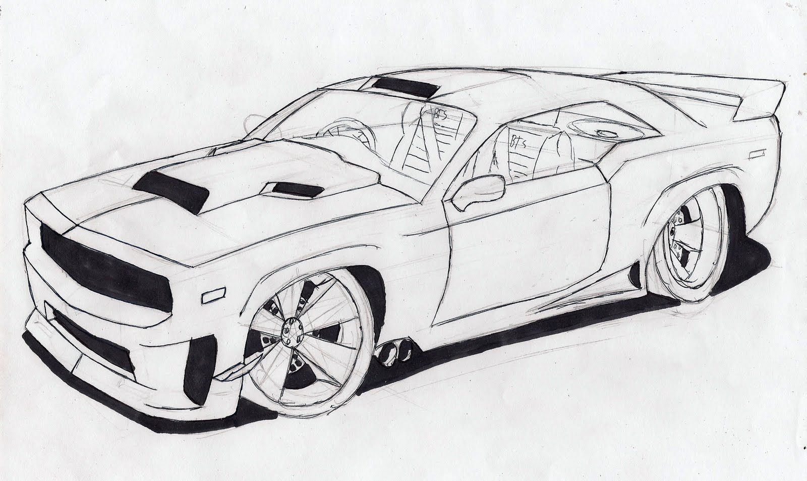 1600x953 Car Pencil Sketch Photos Car Wallpapers In Pencil Sketch - Car Pencil Sketch Drawing