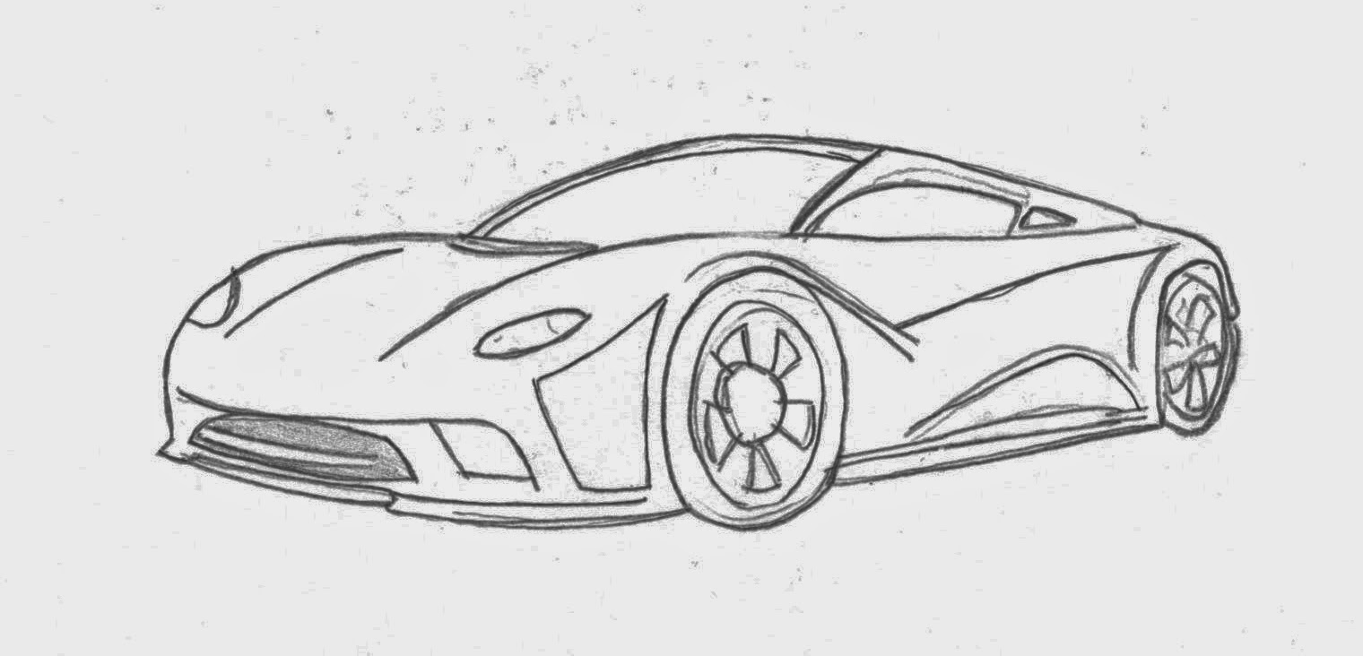 1520x732 Good Pencil Drawings Of Cars Best Pencil Drawings Of Cars Best - Car Pencil Sketch Drawing