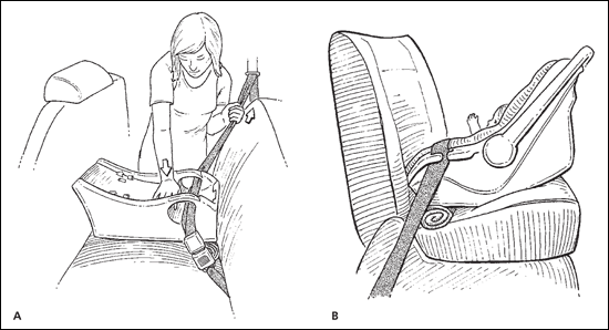550x298 Child Safety Seat Counseling Three Keys To Safety - Car Seat Sketch
