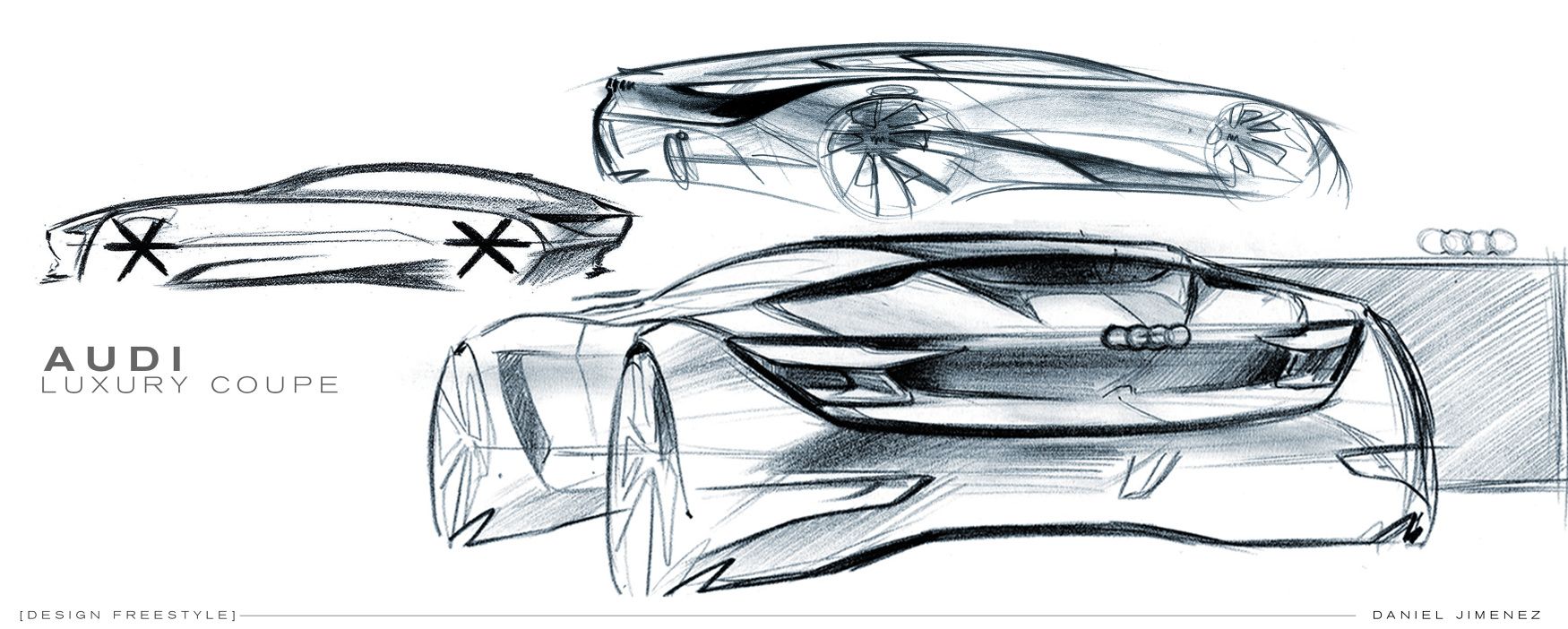 1750x702 Design Freestyle] - Car Simple Sketch