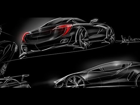 480x360 Car Design Sketch And Quick Rendering (Sketchbook Pro) - Car Sketch Book