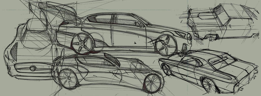1080x400 Sketchbook Talk Fill The Spaces - Car Sketch Book