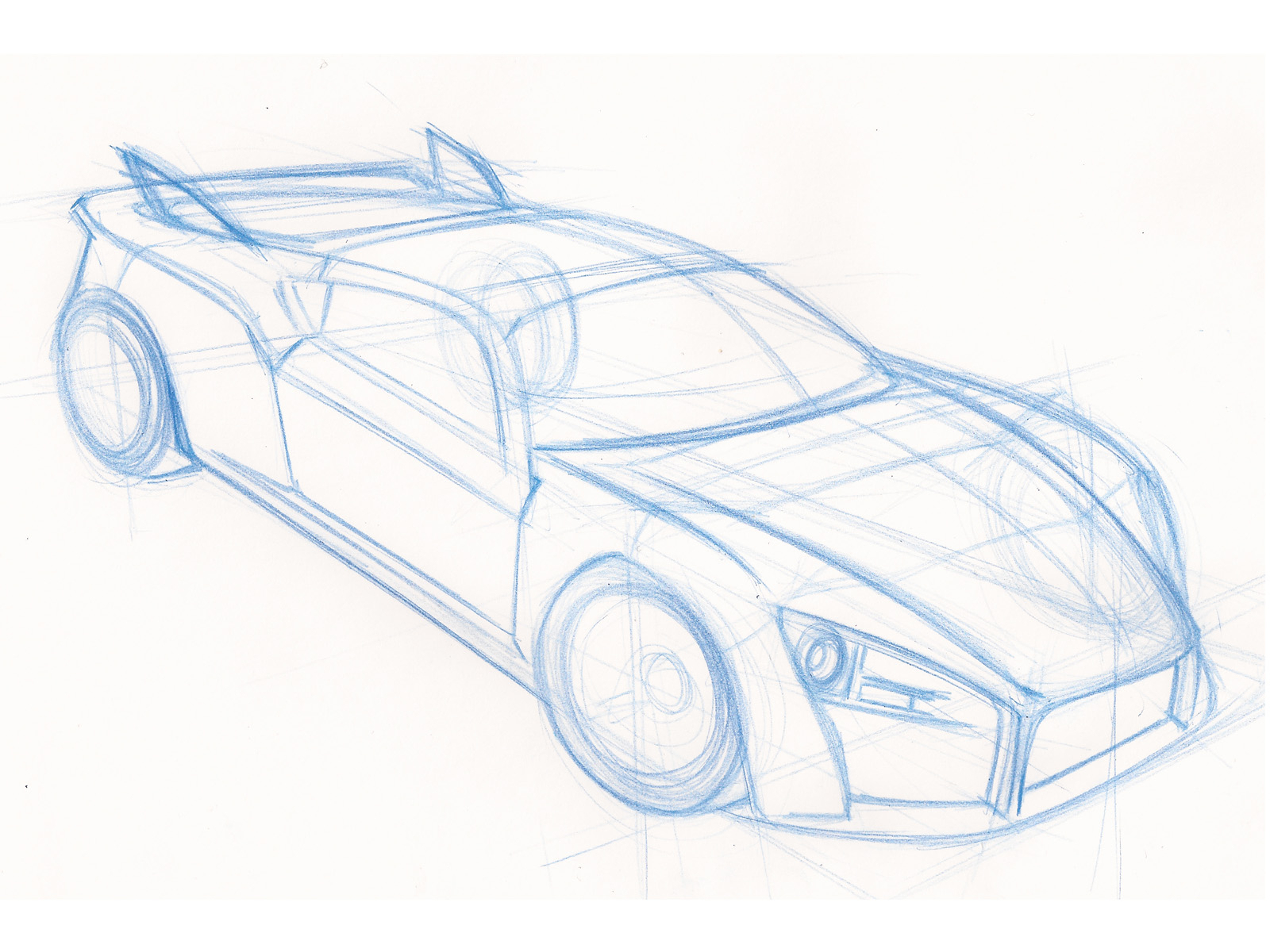 1600x1200 Pencil Sketch Car Images Car Pencil Sketch Drawing Car Pencil - Car Sketch Drawing