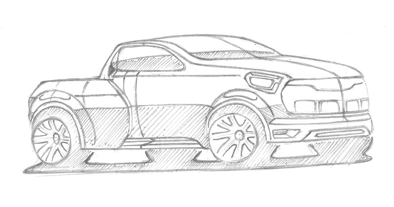 800x421 Car Design Drawings Getting Creative With Line Weight - Car Sketch Drawing