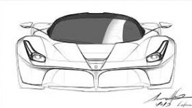 280x158 Lamborghini Car Sketch Photo Lamborghini Super Car - Car Sketch Easy