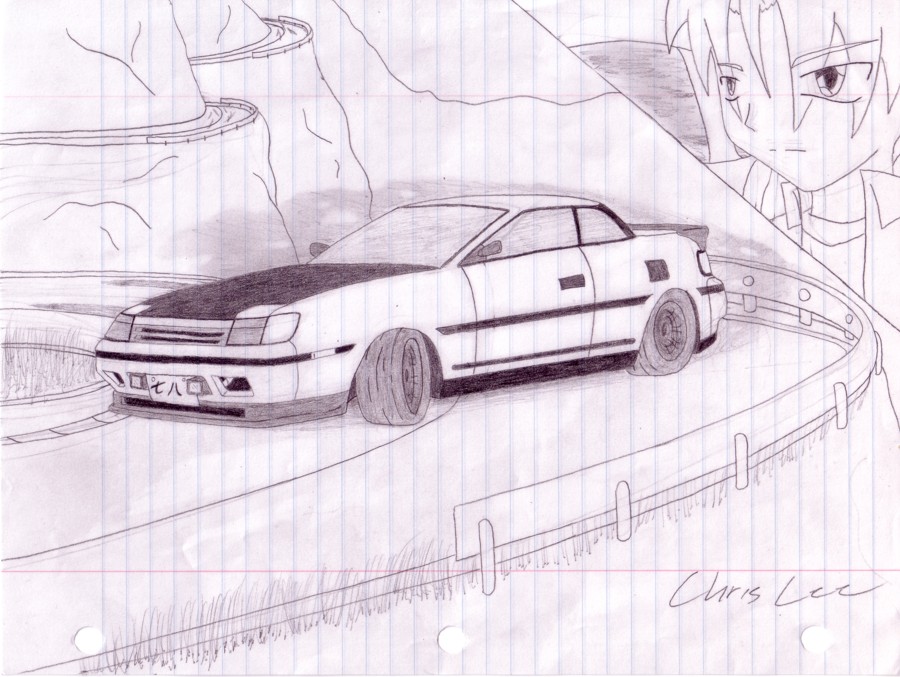 900x677 More Car Sketch In Drift Mode By Christopherlee - Car Sketch Easy