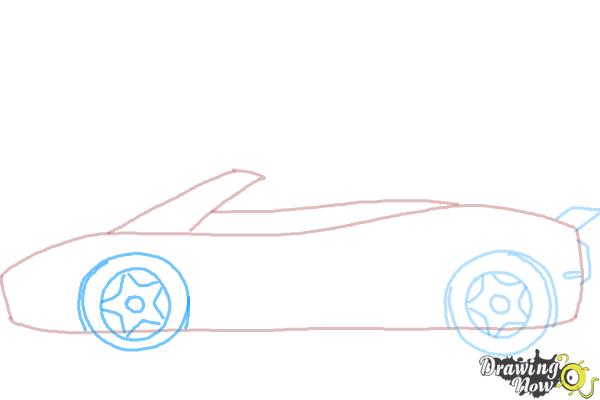 600x400 How To Draw A Car Easy - Car Sketch For Beginners
