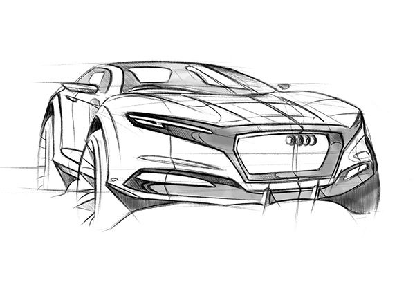 600x424 Free Sketches On Behance Sketch This Sketches, Car - Car Sketch Images