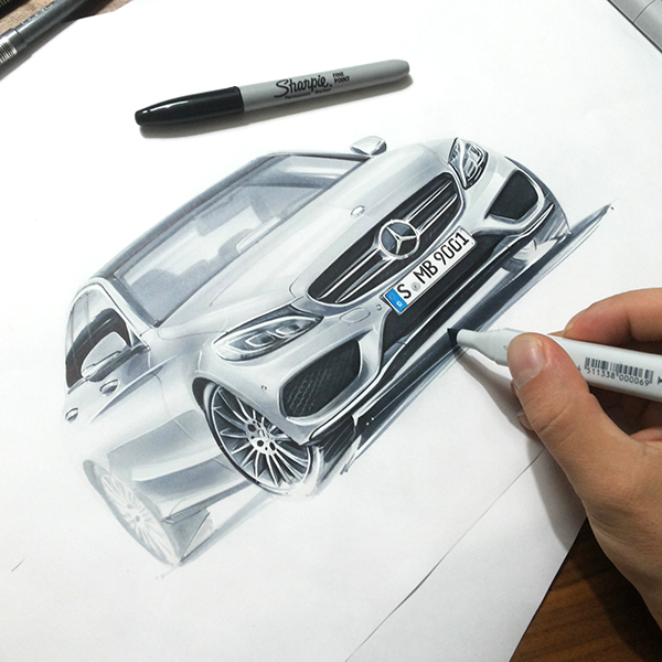 600x600 Some Car Sketches On Behance - Car Sketch Images