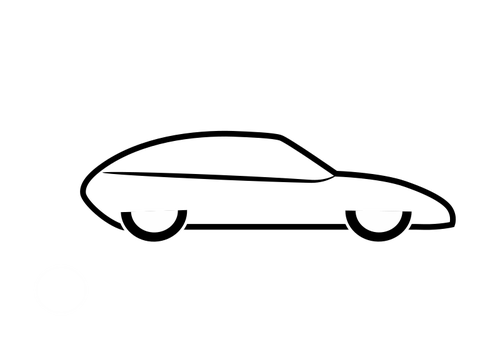 500x353 Simple Car Sketch Public Domain Vectors - Car Sketch Simple