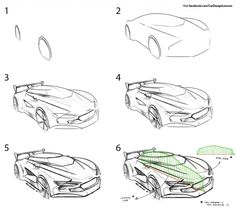 236x211 731 Best Sketches Reference Images Drawings - Car Sketch Step By Step