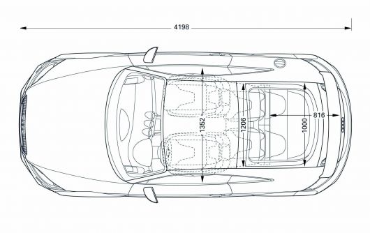 Car Sketch Top View at PaintingValley.com | Explore collection of Car