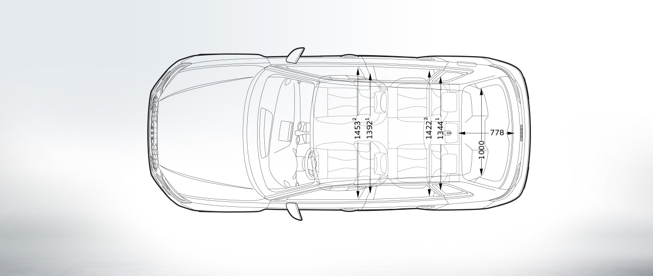 1300x551 Top View Gt Side View Gt Audi Rs 3 Sportback True Sports Car - Car Sketch Top View