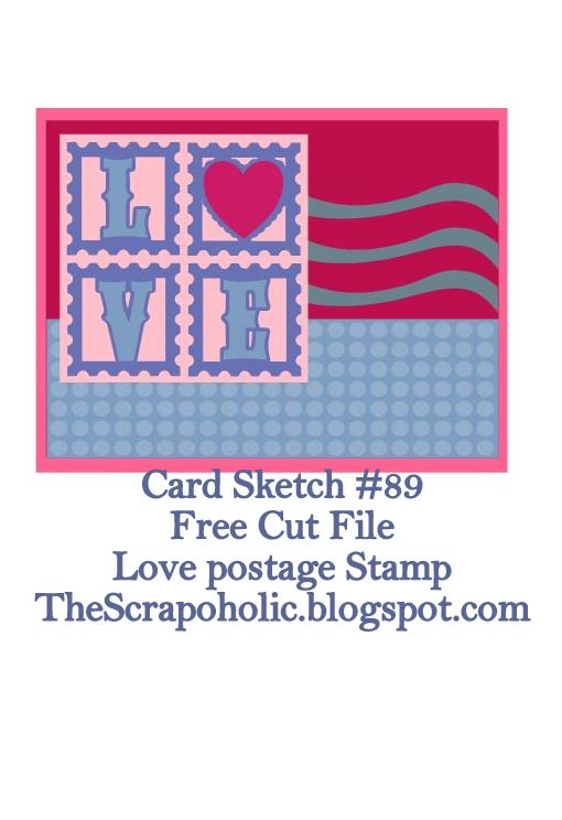 510x744 The Scrapoholic Card Sketch Challenge {2018} - Card Sketch Challenges