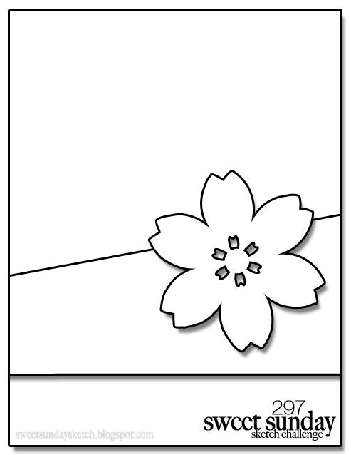 493x638 Sweet Sunday Sketch - Card Sketches