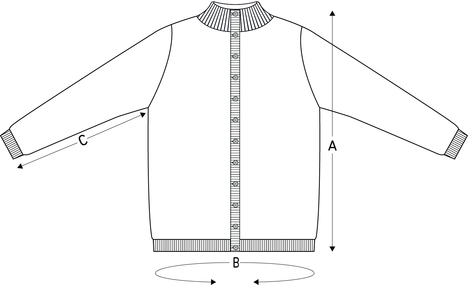 Cardigan Sketch at PaintingValley.com | Explore collection of Cardigan ...