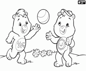 300x250 Care Bears Coloring Pages Printable Games - Care Bear Sketch