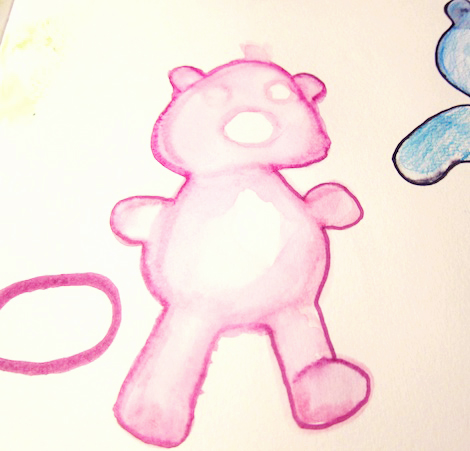 Care Bear Sketch at PaintingValley.com | Explore collection of Care ...