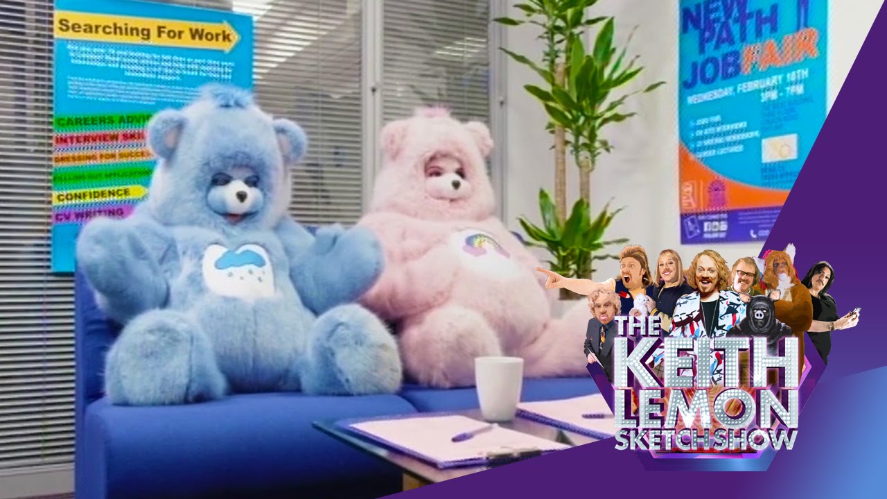 1280x720 Care Bears The Cartoon Job Centre The Keith Lemon Sketch Show - Care Bear Sketch