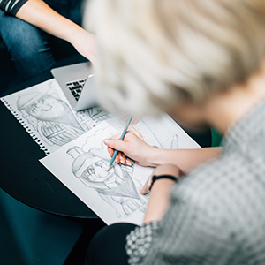 300x300 Portfolio And Sketchbook Reviews, Plus Arts Career Advice The - Career In Sketching