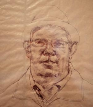 300x346 30 Year Career Sketching On Brown Paper Bags - Career In Sketching