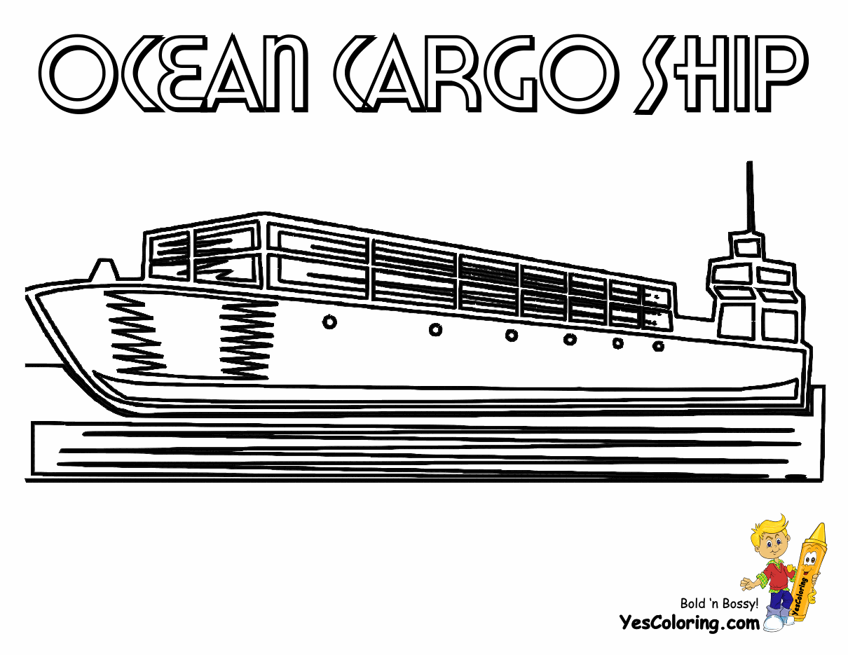 1210x935 Drawn Ship Cargo Ship - Cargo Ship Sketch